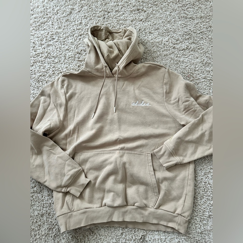 Adidas Beige Hoodie